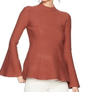 Keepsake The Label Women's Slow Step Bell Sleeve Sweater Top.